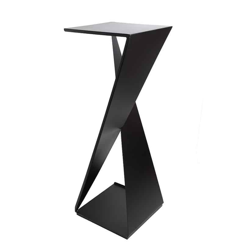 Contemporanio designsokkel van staal - Afbeelding 1