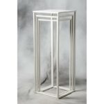 3 metalen sokkels voor sculpturen - Tertio - Afbeelding 3